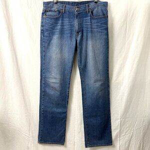 Lucky Brand Jeans Mens Sz 36x34 Vintage Straight Chardon Wash Stretch Denim